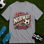 Norway 2026 World Cup Retro T-Shirt - soccer fan t-shirt | GoalRush Studio