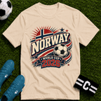 Norway 2026 World Cup Retro T-Shirt - soccer fan t-shirt | GoalRush Studio
