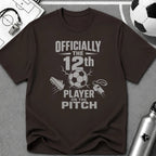 Officially 12th Player T-Shirt - soccer fan t-shirt | GoalRush Studio