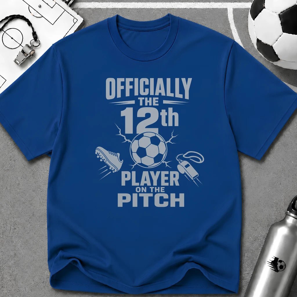 Officially 12th Player T-Shirt - soccer fan t-shirt | GoalRush Studio