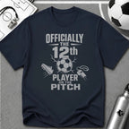 Officially 12th Player T-Shirt - soccer fan t-shirt | GoalRush Studio