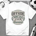 Offside Social Club Funny Soccer T-Shirt - soccer fan t-shirt | GoalRush Studio