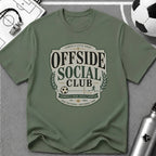 Offside Social Club Funny Soccer T-Shirt - soccer fan t-shirt | GoalRush Studio