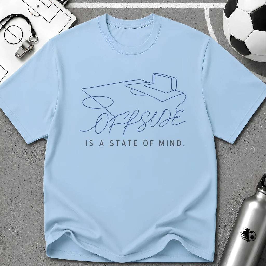 Offsite is a State of Mind T-Shirt - soccer fan t-shirt | GoalRush Studio