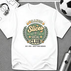 Orange Slices Social Club Funny Soccer T-Shirt - soccer fan t-shirt | GoalRush Studio
