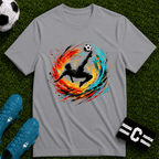 Overhead Kick Football T-Shirt - soccer fan t-shirt | GoalRush Studio