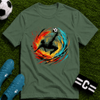 Overhead Kick Football T-Shirt - soccer fan t-shirt | GoalRush Studio