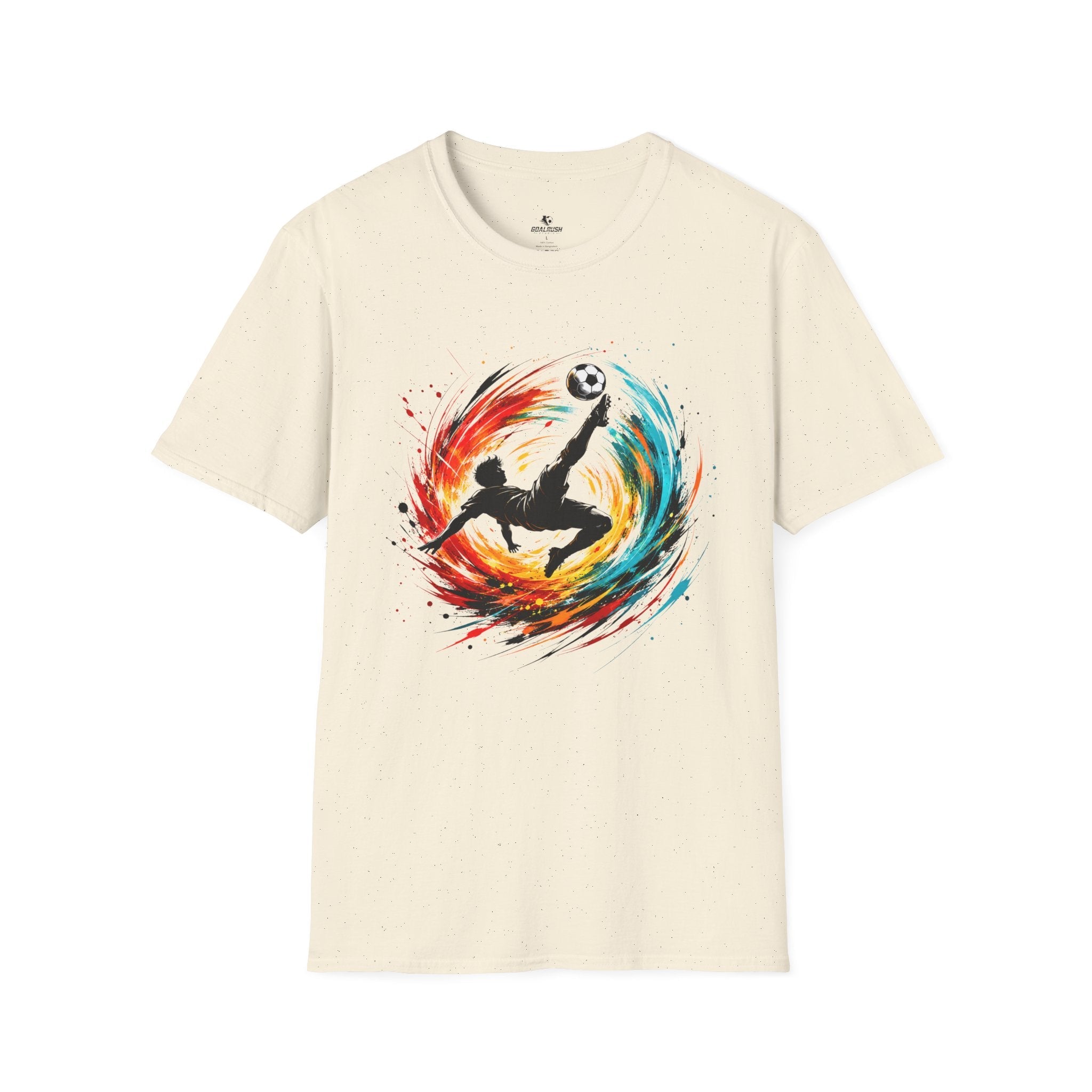 Overhead Kick Football T-Shirt - soccer fan t-shirt | GoalRush Studio