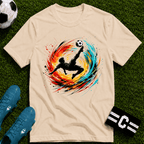 Overhead Kick Football T-Shirt - soccer fan t-shirt | GoalRush Studio