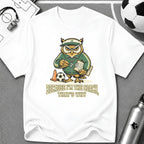 Owl - Because I'm The Coach That's Why Funny Soccer T-Shirt - soccer fan t-shirt | GoalRush Studio