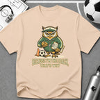 Owl - Because I'm The Coach That's Why Funny Soccer T-Shirt - soccer fan t-shirt | GoalRush Studio