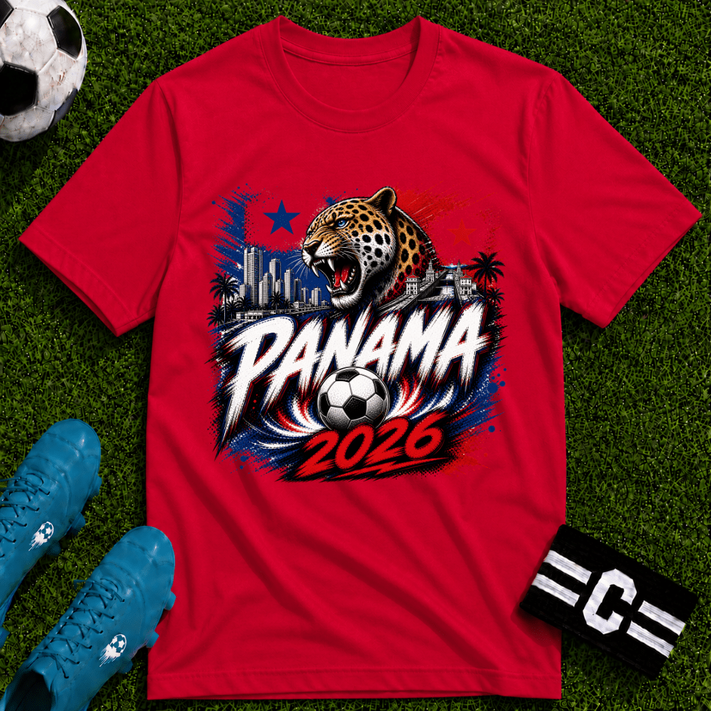 Panama 2026 World Cup Graphic T‑Shirt - soccer fan t-shirt | GoalRush Studio
