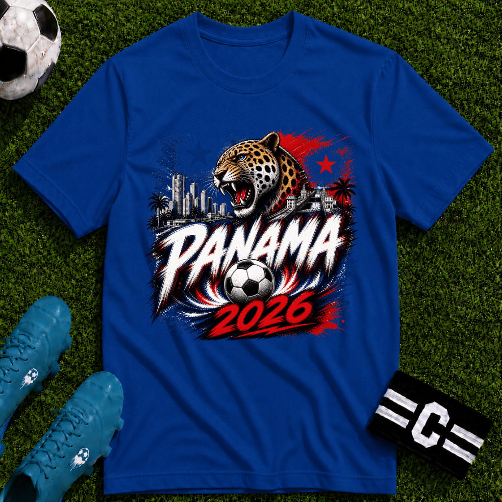 Panama 2026 World Cup Graphic T‑Shirt - soccer fan t-shirt | GoalRush Studio
