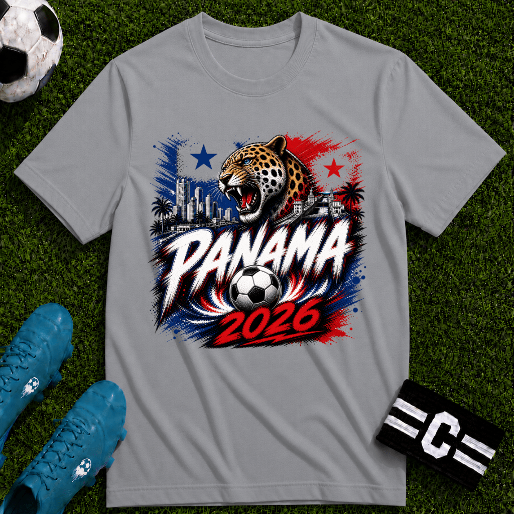 Panama 2026 World Cup Graphic T‑Shirt - soccer fan t-shirt | GoalRush Studio