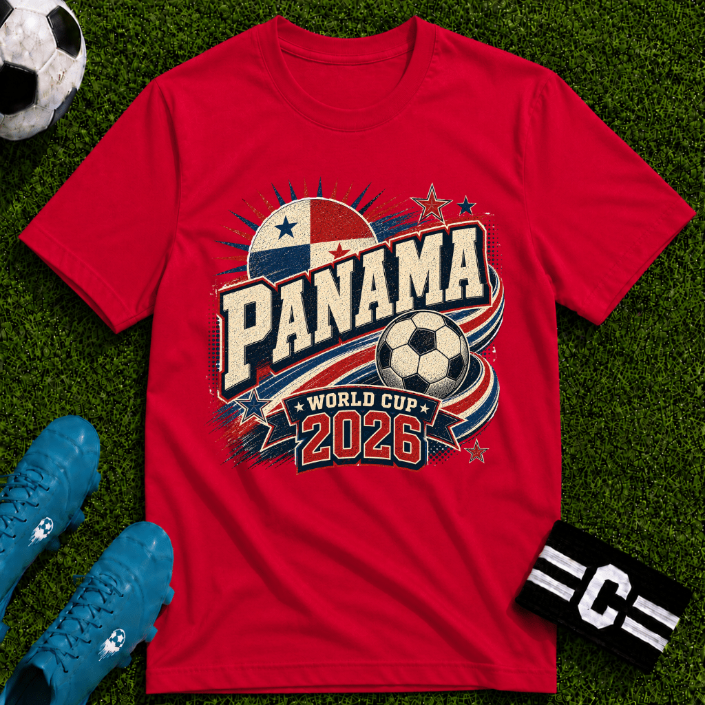 Panama 2026 World Cup Retro T‑Shirt - soccer fan t-shirt | GoalRush Studio