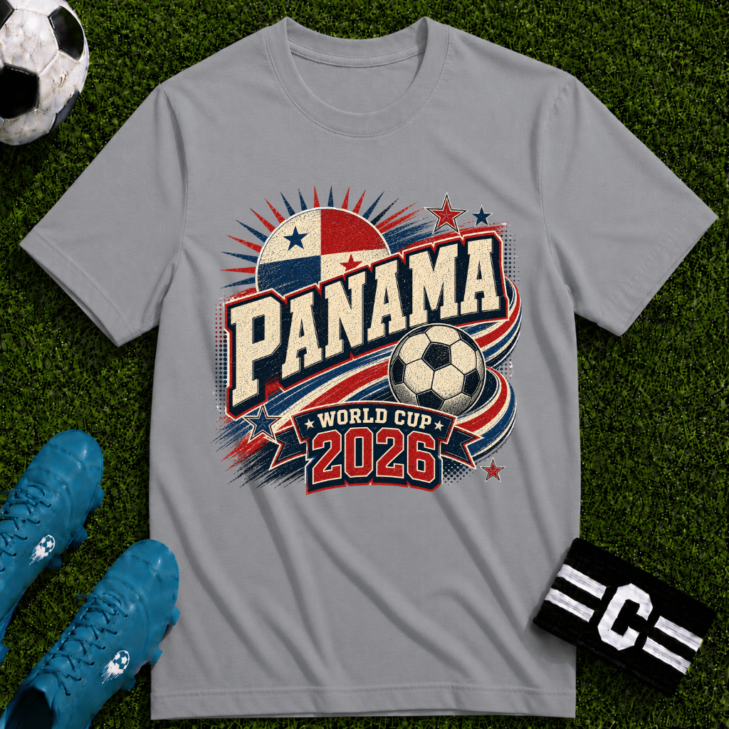 Panama 2026 World Cup Retro T‑Shirt - soccer fan t-shirt | GoalRush Studio