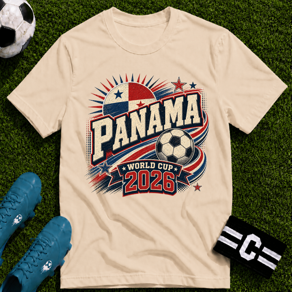 Panama 2026 World Cup Retro T‑Shirt - soccer fan t-shirt | GoalRush Studio