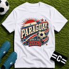 Paraguay 2026 World Cup Retro T-Shirt - soccer fan t-shirt | GoalRush Studio