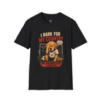 Patriotic Cute Puppy "I Bark For My Country" T-Shirt - soccer fan t-shirt | GoalRush Studio