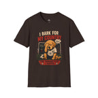 Patriotic Cute Puppy "I Bark For My Country" T-Shirt - soccer fan t-shirt | GoalRush Studio