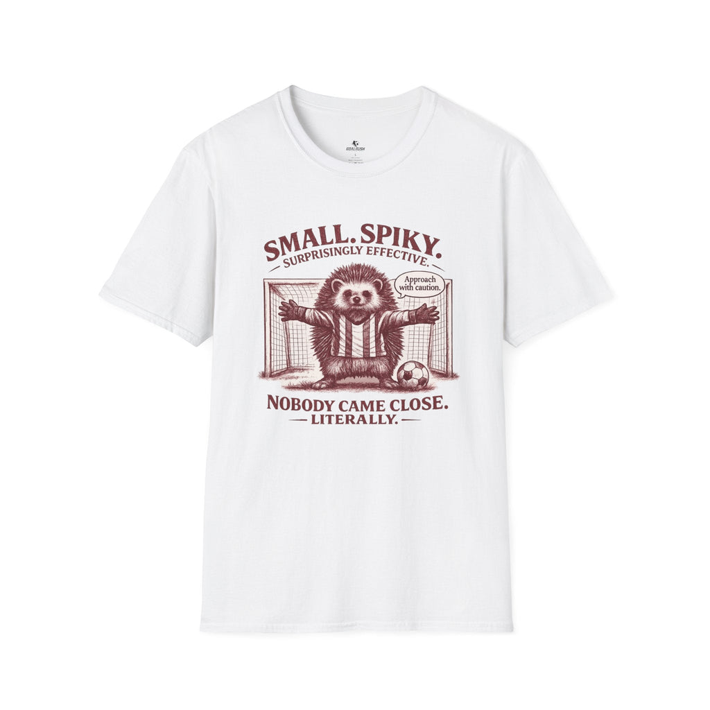 Porcupine - Small, Spiky & Surprisingly Effective T‑Shirt - soccer fan t-shirt | GoalRush Studio