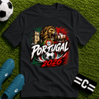 Portugal 2026 World Cup Graphic T-Shirt - soccer fan t-shirt | GoalRush Studio