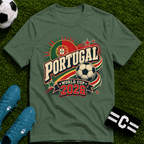 Portugal 2026 World Cup Retro T-Shirt - soccer fan t-shirt | GoalRush Studio
