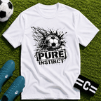 Pure Instinct Soccer T-Shirt - soccer fan t-shirt | GoalRush Studio