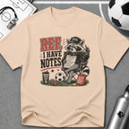 Racoon - Ref I Have Notes Funny Soccer Parent T-Shirt - soccer fan t-shirt | GoalRush Studio