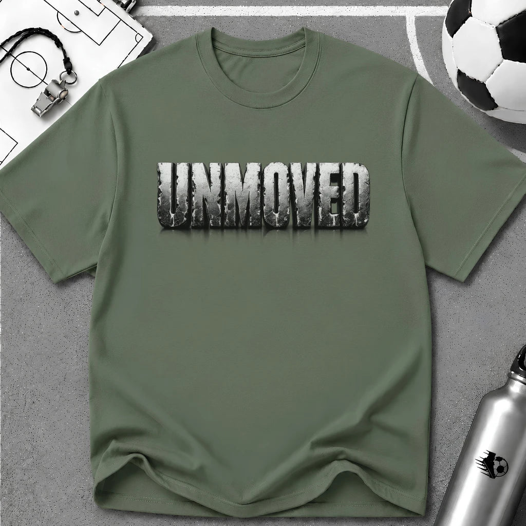 Referee Unmoved - 3D Typography T-Shirt - soccer fan t-shirt | GoalRush Studio