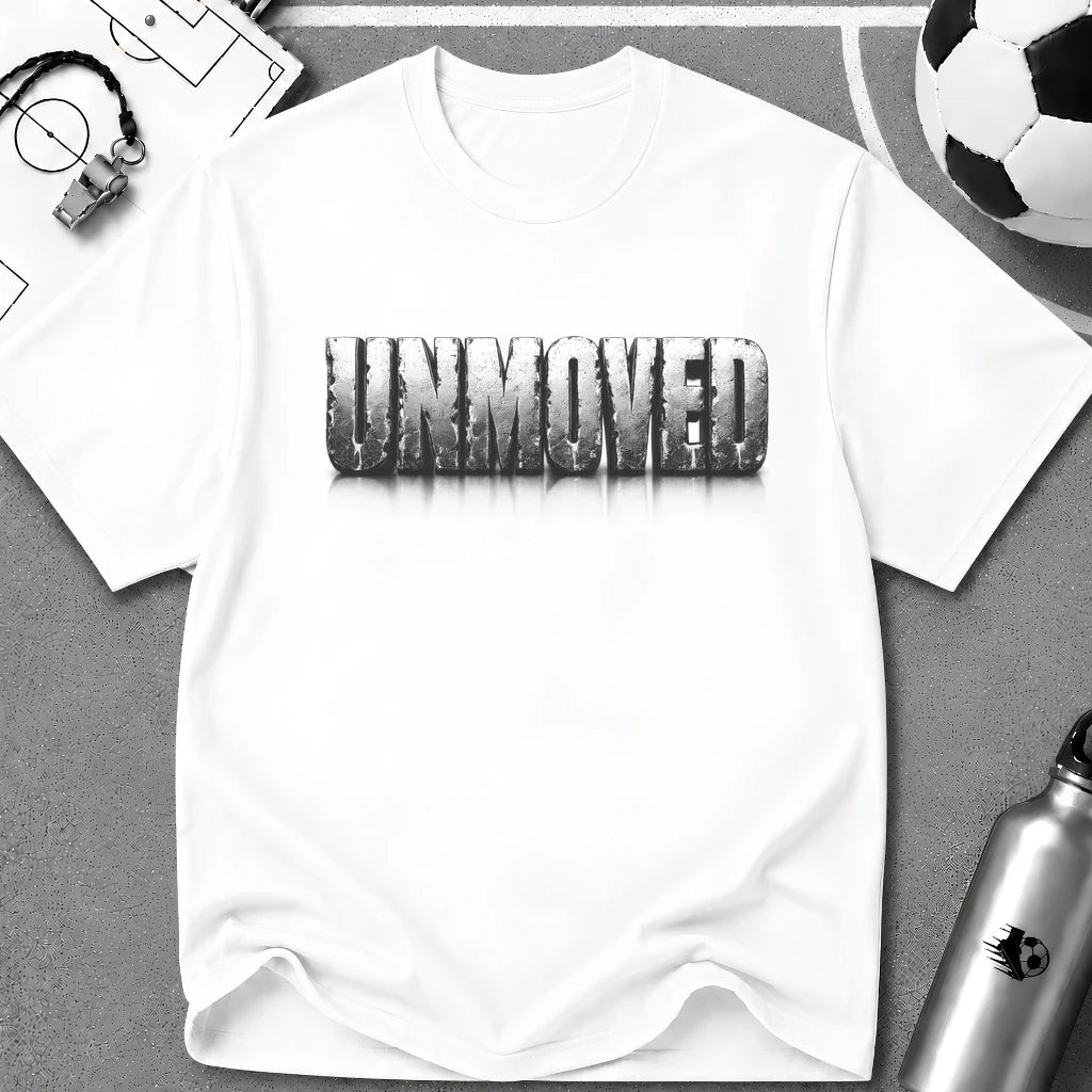 Referee Unmoved - 3D Typography T-Shirt - soccer fan t-shirt | GoalRush Studio