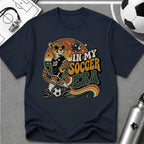 Retro Cheetah - In My Soccer Era T-Shirt - soccer fan t-shirt | GoalRush Studio
