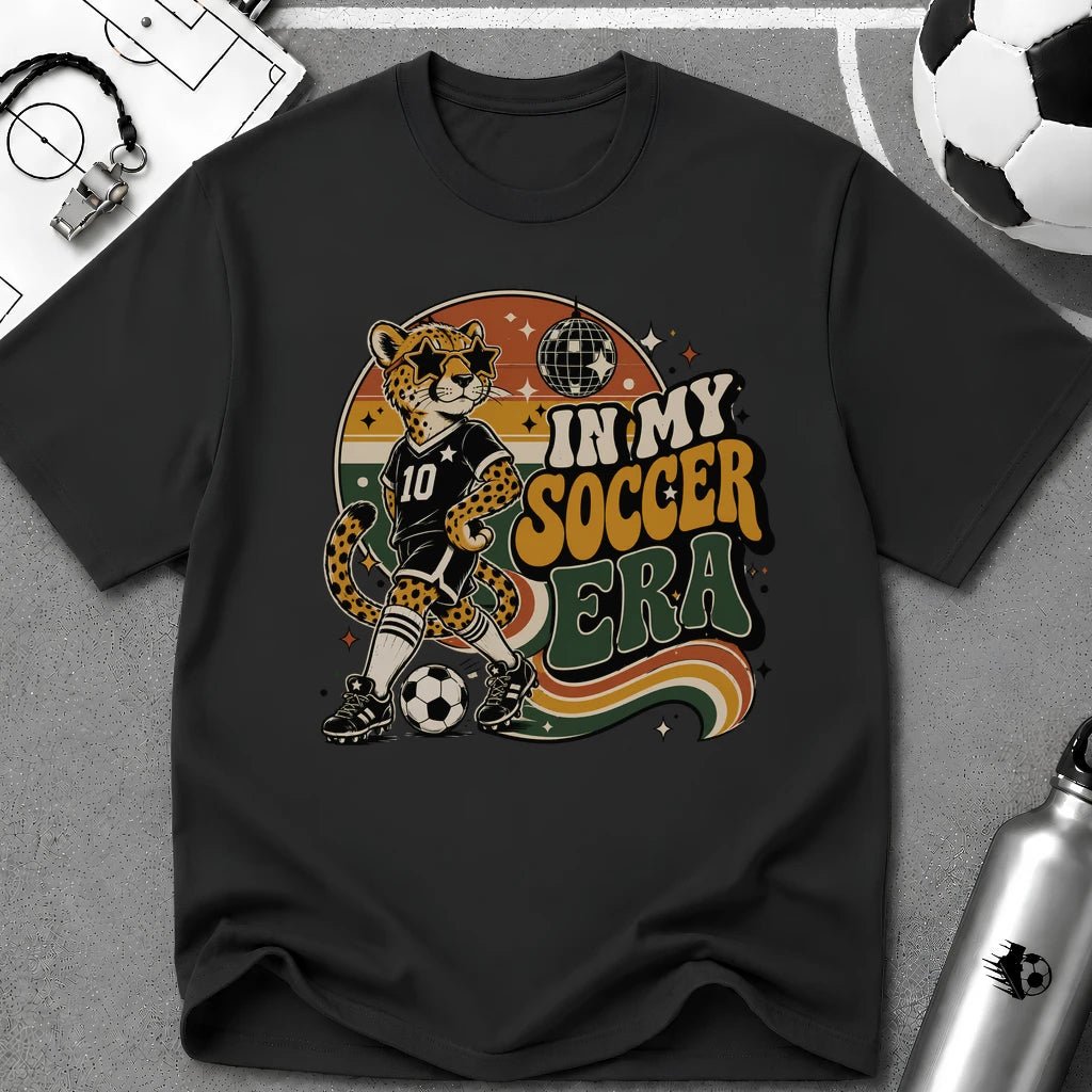 Retro Cheetah - In My Soccer Era T-Shirt - soccer fan t-shirt | GoalRush Studio