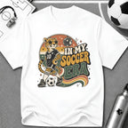 Retro Cheetah - In My Soccer Era T-Shirt - soccer fan t-shirt | GoalRush Studio