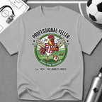 Rooster - Professional Yeller - Funny Parent T-Shirt - soccer fan t-shirt | GoalRush Studio