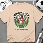 Rooster - Professional Yeller - Funny Parent T-Shirt - soccer fan t-shirt | GoalRush Studio