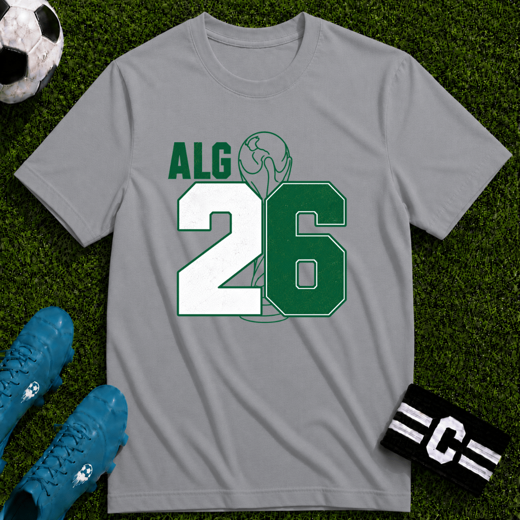 Round of 32 Algeria Soccer Fan T-Shirt - soccer fan t-shirt | GoalRush Studio