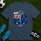 Round of 32 Australia Soccer Fan T-Shirt - soccer fan t-shirt | GoalRush Studio