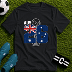 Round of 32 Australia Soccer Fan T-Shirt - soccer fan t-shirt | GoalRush Studio