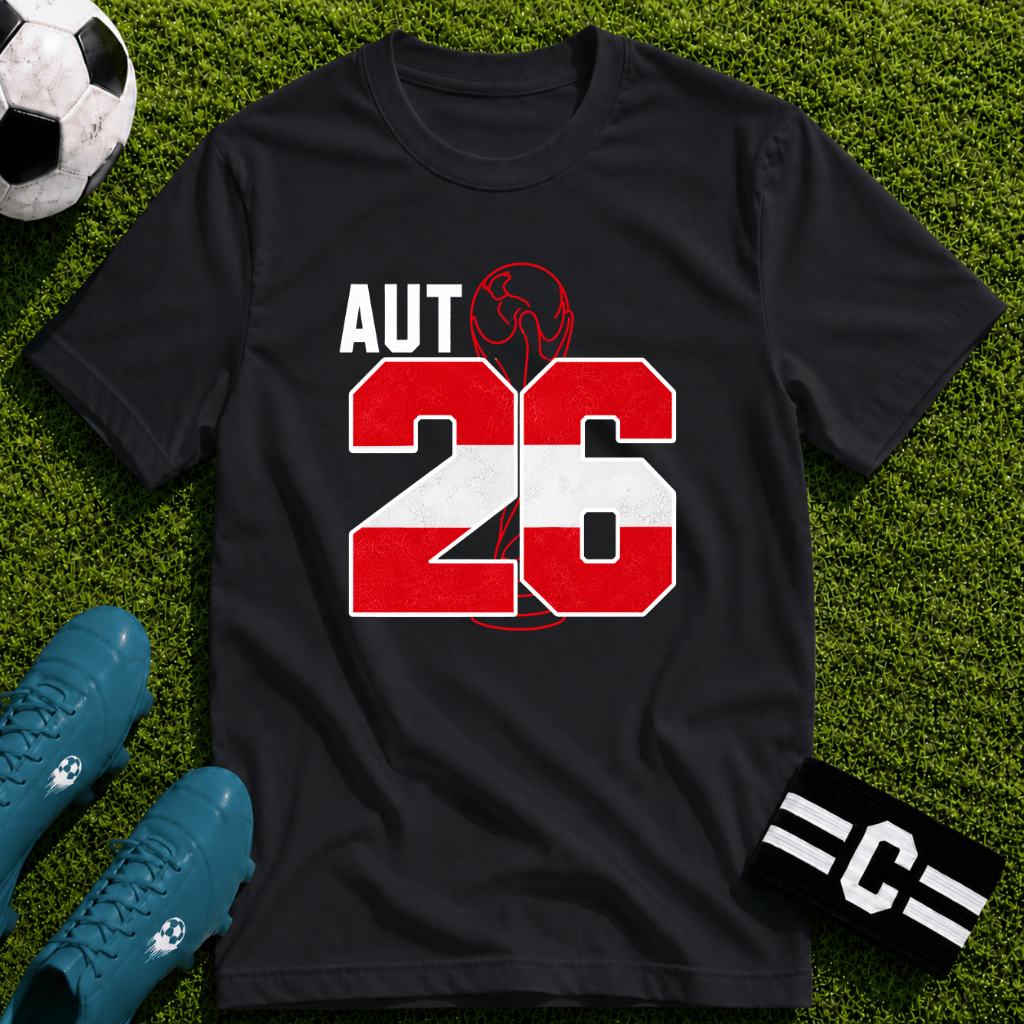 Round of 32 Austria Soccer Fan T-Shirt - soccer fan t-shirt | GoalRush Studio