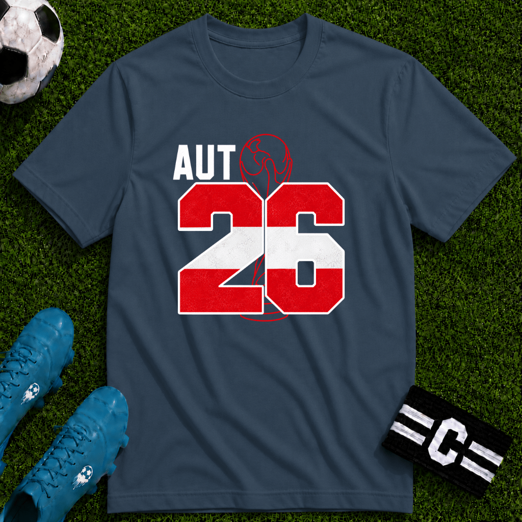 Round of 32 Austria Soccer Fan T-Shirt - soccer fan t-shirt | GoalRush Studio