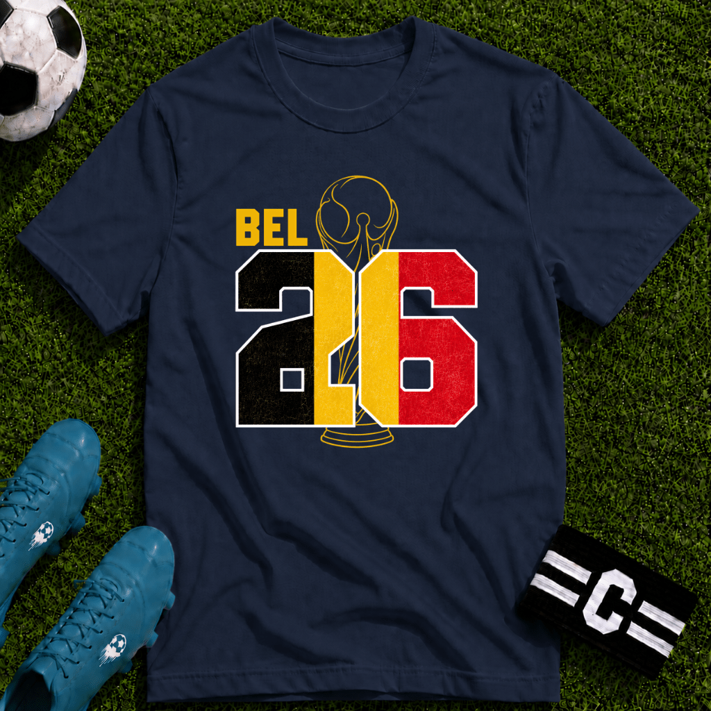 Round of 32 Belgium T-Shirt - soccer fan t-shirt | GoalRush Studio