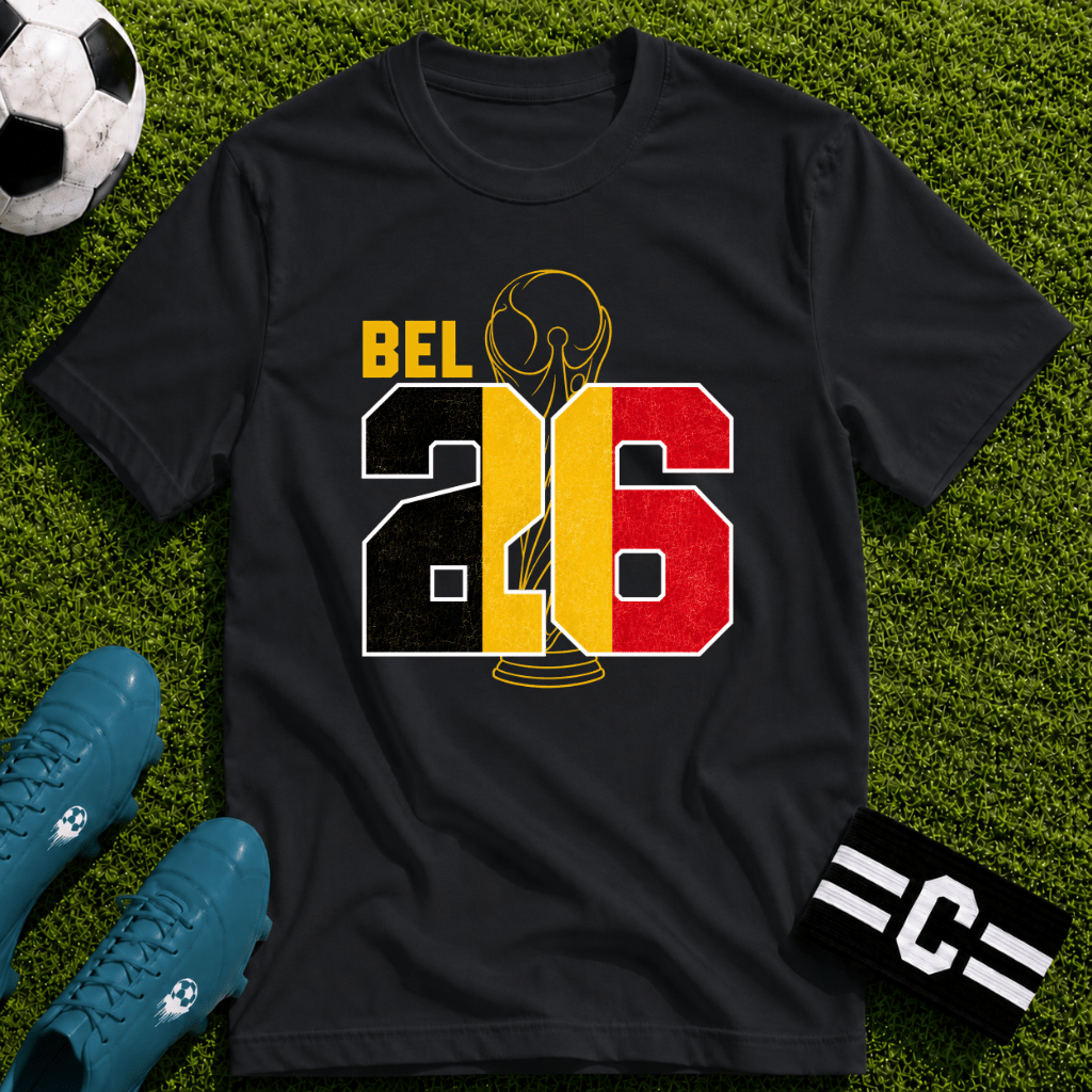 Round of 32 Belgium T-Shirt - soccer fan t-shirt | GoalRush Studio