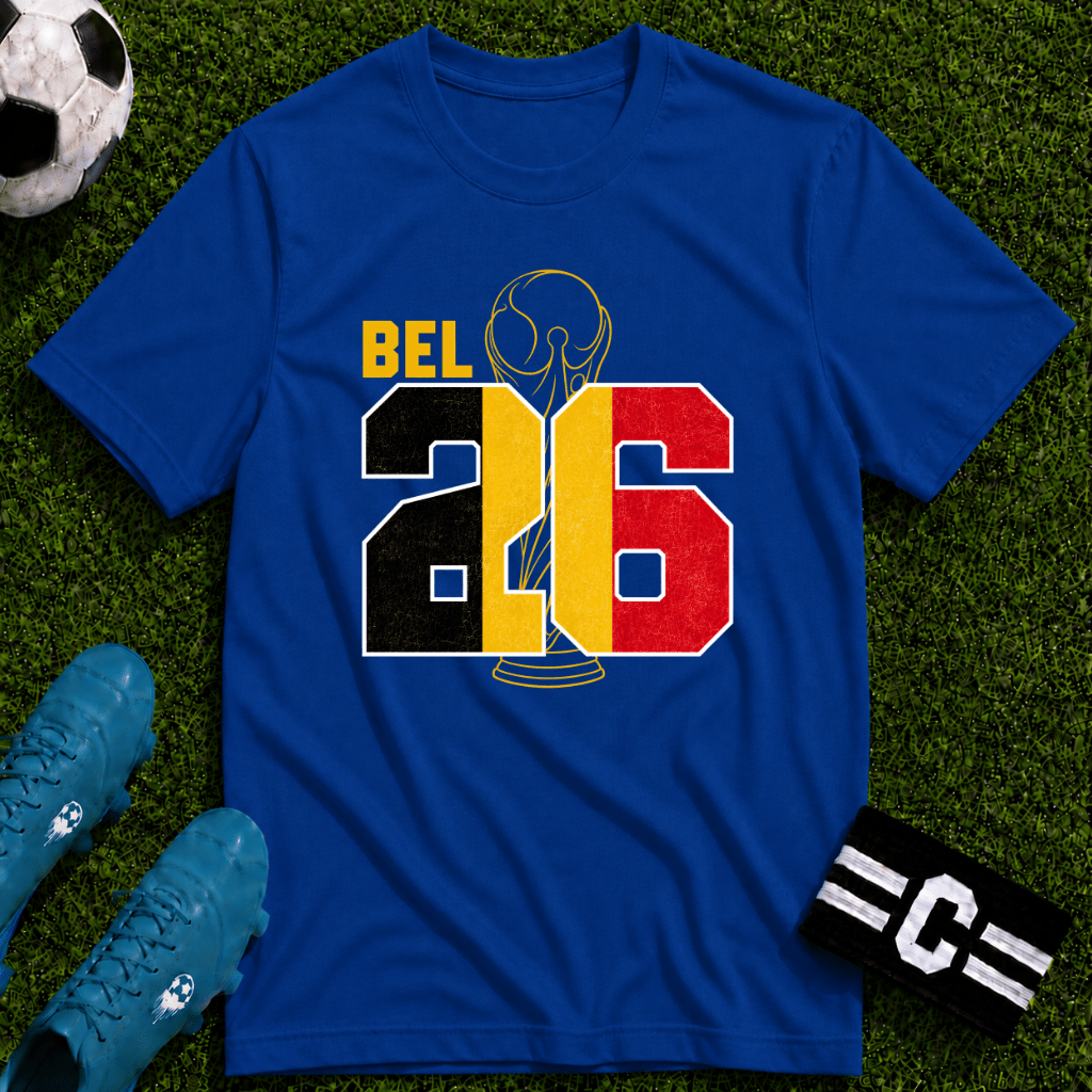 Round of 32 Belgium T-Shirt - soccer fan t-shirt | GoalRush Studio