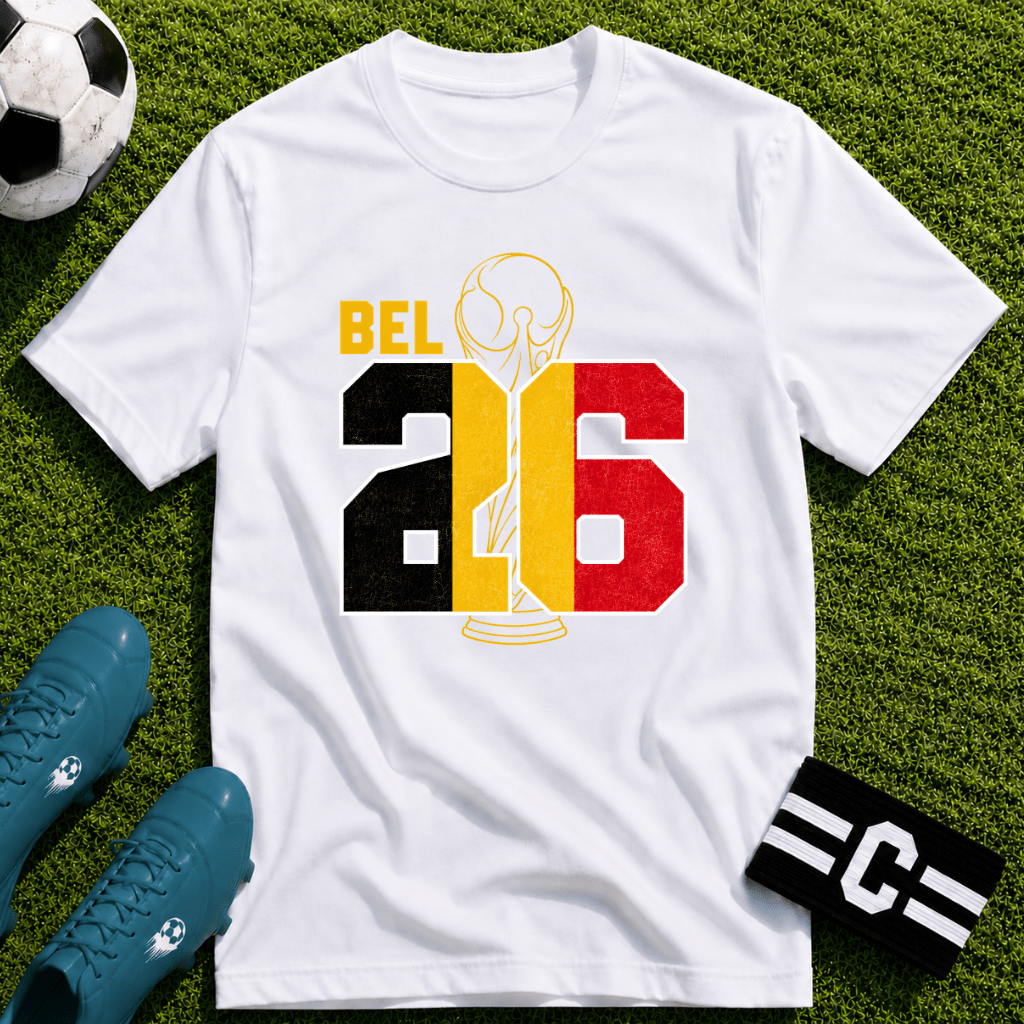 Round of 32 Belgium T-Shirt - soccer fan t-shirt | GoalRush Studio