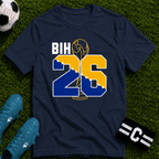 Round of 32 Bosnia and Herzegovina Soccer Fan T-Shirt - soccer fan t-shirt | GoalRush Studio