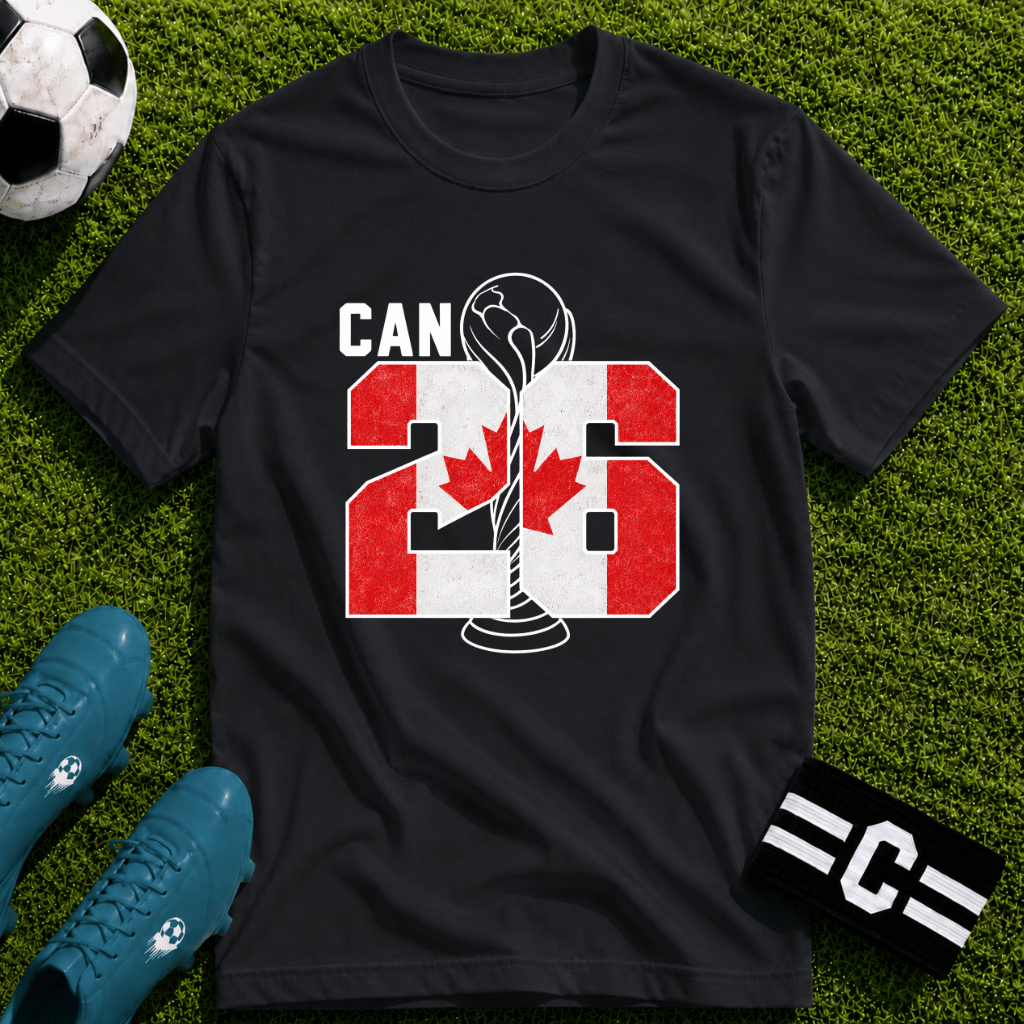 Round of 32 Canada Soccer Fan T-Shirt - soccer fan t-shirt | GoalRush Studio