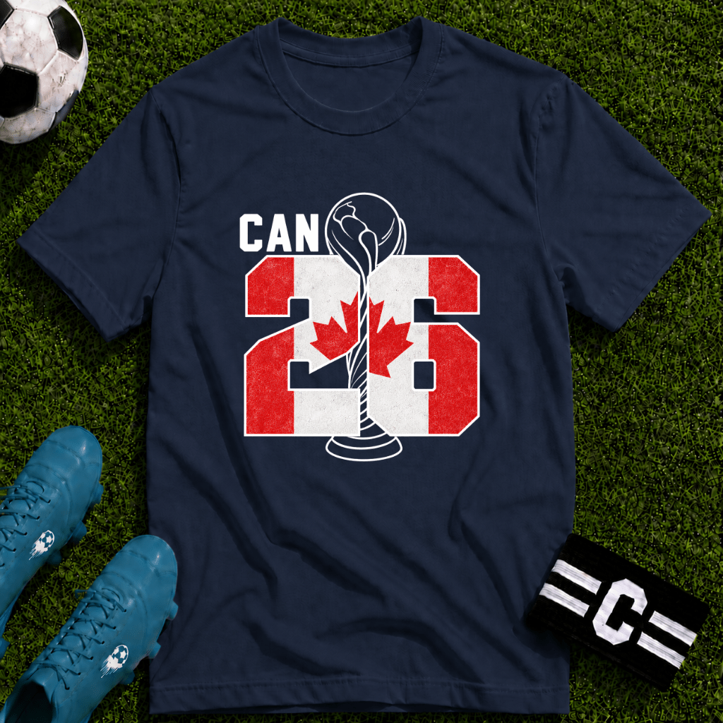 Round of 32 Canada Soccer Fan T-Shirt - soccer fan t-shirt | GoalRush Studio