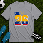 Round of 32 Colombia Soccer Fan T-Shirt - soccer fan t-shirt | GoalRush Studio