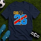 Round of 32 DR Congo Soccer Fan T-Shirt - soccer fan t-shirt | GoalRush Studio